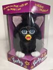 Not Tested Furby Solid Black White Feet In Box May Have Been Opened Model 70-800