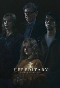 Hereditary- Poster (A0-A4) Film Movie Picture Art Wall Decor Actor