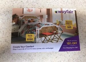 Wayfair 10% Off First Order Code Voucher Coupon EXP 5/14/24 FAST DELIVERY