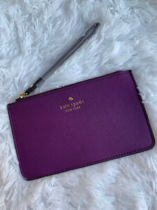 Kate Spade New York Wristlet Wallet NWT!! $88 Ravens Purple