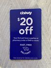 CHEWY Chewy.com $20 Off Your First Order Coupon Expires 5/31/24