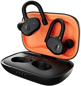 Skullcandy Push Active XT Wireless Earbuds- Black/Orange (Certified Refurbished)