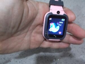 Se Tracker Smart Watch for Kids ,Waterproof  HD Touchscreen Watch-pink