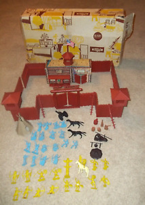 Marx Sears Allstate 6059 Heritage Play Set Fort Apache vintage with box