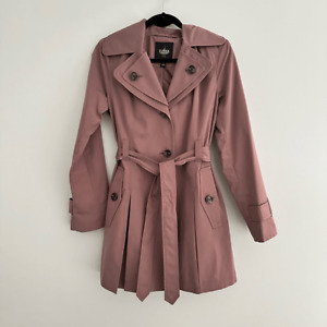 Tower by London Fog Hooded Trench Coat size Small