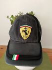 Ferrari Mens Baseball Cap Hat Official Logo - Adjustable - Vintage