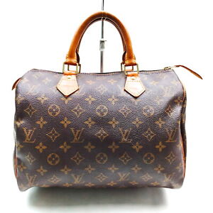 Louis Vuitton LV Hand Bag  Speedy 30 Brown Monogram 432079