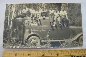 1930's Original BLATZ OLD HEIDELBERG BEER  Delivery Truck Photograph