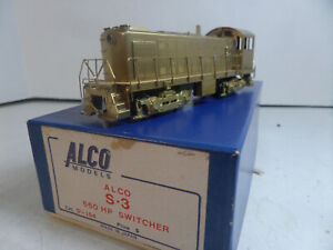 Brass Alco Models Alco S-3