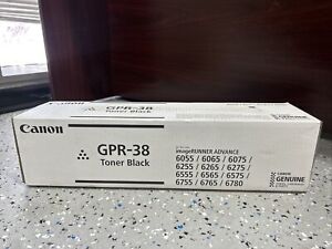 Canon GPR-38 Black Toner Cartridge 3766B003AA 56K For imageRUNNER 6055,6065 NEW