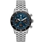 New  Zodiac Sea-Chron 42mm Blue-Black Automatic Men's Watch ZO3605