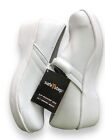 Safe-T-Step Women’s Oil & Slip Resistant Nursing Clog Work Shoes WHITE Slide On