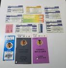 Vintage Lot Of 12 Chicago Blackhawks Used Ticket Stubs