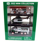 Hess 2022 New in Box Fire Truck Helicopter Front Loader Mini Vehicle Collection