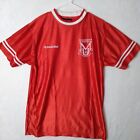 Vintage Diadora Manchester United Soccer Jersey Red #24 Size L