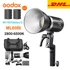 Godox ML60Bi 60W Bi-Color 2800K-6500K LED Video Light Bowens Mount Photography