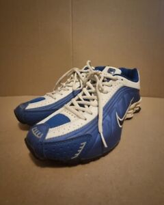 Nike Shox Blue White Shoes Sneakers Vintage 104265 Size US 8.5 UK 7.5 2002 GC