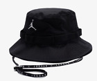 Nike Men's Air Jordan Apex Ripstop Bucket Hat Black FD5188-010 h