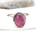 Natural Pink Tourmaline Ring Wedding gift Ring, Genuine Tourmaline Jewelry-TR027