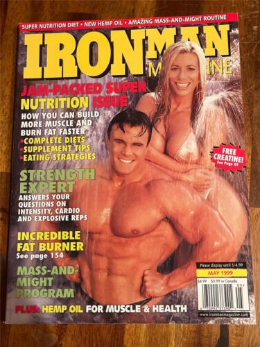 IRONMAN bodybuilding muscle magazine GRANT HENDERSON & THERESA HESSLER 5-99
