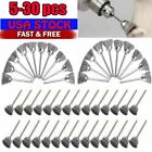 5-30PC Wire Brushes Stainless Steel Dremel Tool Rotary Die Grinder Removal Wheel