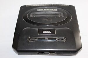 Sega Genesis Model 2 Video Game Console Only Black Tested and Working