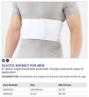 Bell-Horn Elastic Rib Belt For Men Universal - Support for Fracture and Strains