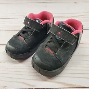 Nike Air Jordan Size 7C Black Hyper Pink Toddler 453639-003
