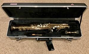 Antigua Soprano Sax Saxophone 4290 model MINT, LESS THAN 10 HOURS USE