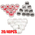 20/40 PCS Wholesale Mixed Plastic Crystal Lots Jewelry Ring Display Box US