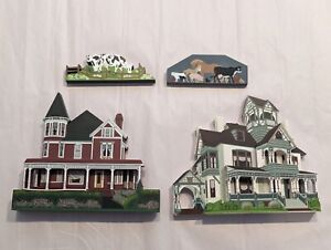 New ListingVintage Shelia's Collectible Houses (Lot of 2 (Wisc./WA)), & Scenery, Fine Cond.