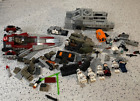INCOMPLETE-LEGO Star Wars: V-wing Starfighter (75039) Assault Hovertank(75152)++