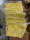 Large. Yellow Rain Suit - Jacket w/ Hood  by MCR Safety 200JL. ( 5-jackets)
