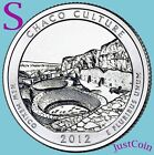 2012-S CHACO CULTURE NATIONAL HISTORIC PARK QUARTER FROM UNCIRCULATED MINT ROLL