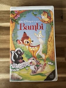 Black Diamond Disney The Classics Home Video - Bambi - VHS - UNTESTED