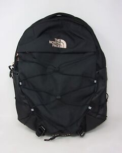 The North Face Women's Borealis Backpack, TNF Black Heather/Burnt Coral - USED3