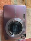 New ListingSony Cyber-shot DSC-W120  Pink With Battery, Charger., and 4gb card. Tested