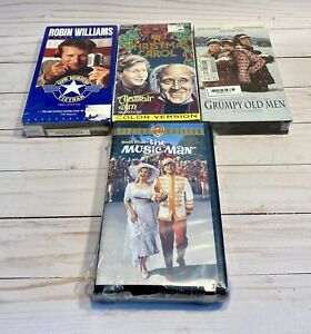 Sealed VHS Movies Lot Of 4 Unplayed Vintage