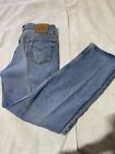 Vtg 90’s Levi’s 501 Jeans Made In USA Light Wash Men's 34x30 Distressed
