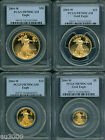 2004-W 4-COINS SET $50 $25 $10 $5 GOLD EAGLE PCGS PR70 PROOF PF70 PR-70 !!