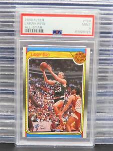 1988-89 Fleer Larry Bird All-Star #124 PSA 9 Boston Celtics MINT
