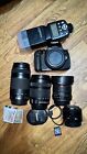 Canon EOS Rebel T4i / With Lens And flash