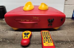 Mickey Mouse Disney DVD 2000-C Player With Both Remotes!! Tested & Working