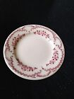 Sterling Red Floral Band Restaurant Ware Bread Plate