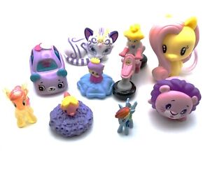 Girl Toy Lot Princess Peach, My Little Pony, Squinkies, Cat, Cutie Car
