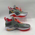 Mens Size 12 Nike LeBron James Soldier 14 Gray Red Basketball Shoes CK6024-001