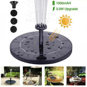 Solar Powered Water Fountain..free shipping