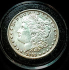 1893 CC MORGAN SILVER DOLLAR AU/UNC DETAILS RARE KEY DATE COIN!