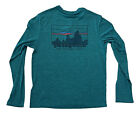 Patagonia Men's Capilene Cool Daily Long Sleeve Shirt ('73 Skyline: Belay Blue)