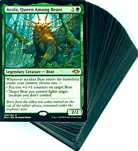 ***Custom Commander Deck*** Ayula - Bear Tribal - EDH MTG Magic Cards